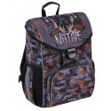 Ученический ранец ErichKrause® ErgoLine® 15L Rough Native ,Серый