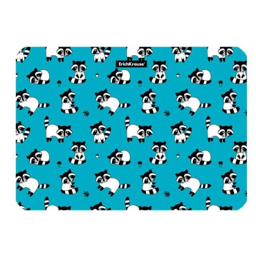 Подкладка настольная пластиковая ErichKrause® Racoons, A4