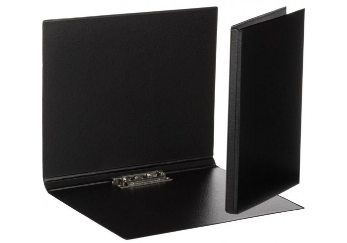 Папка с боковым зажимом из прочного картона толщиной 1.75 мм, покрытого с двух сторон пленкой ПВХ, ч