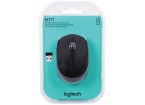 Мышь беспроводная LOGITECH M171, 2 кнопки + 1 колесо-кнопка, оптическая, черная