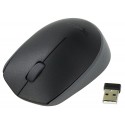 Мышь беспроводная LOGITECH M171, 2 кнопки + 1 колесо-кнопка, оптическая, черная