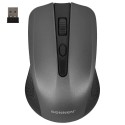 Мышь беспроводная SONNEN V99, USB, 1000/1200/1600 dpi, 4 кнопки, оптическая, серая