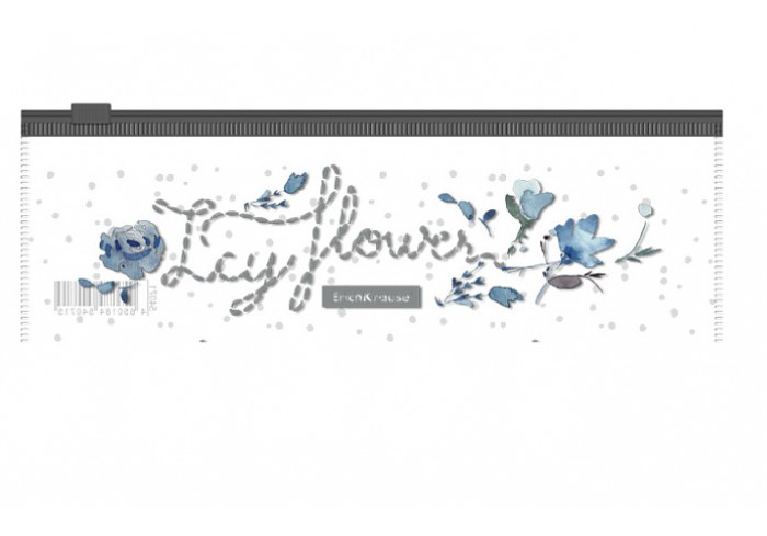 Папка-конверт на молнии Zip-пакет пластиковый ErichKrause® Frozen Beauty, 230x70мм