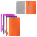 Папка-скоросшиватель пластиковая ErichKrause Matt Caribbean Sunset, A5+, 0.12мм/0.18мм, ассорти