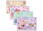 Папка-конверт на молнии Zip пластиковый ErichKrause® Cute Animals, B5, ассорти, 289х214мм, 0.16мм.