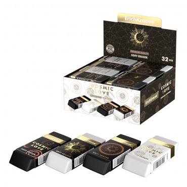 Ластик ErichKrause Magic Sky из термопластичной резины ТПР, Размер 60 х 25 х 10 мм.