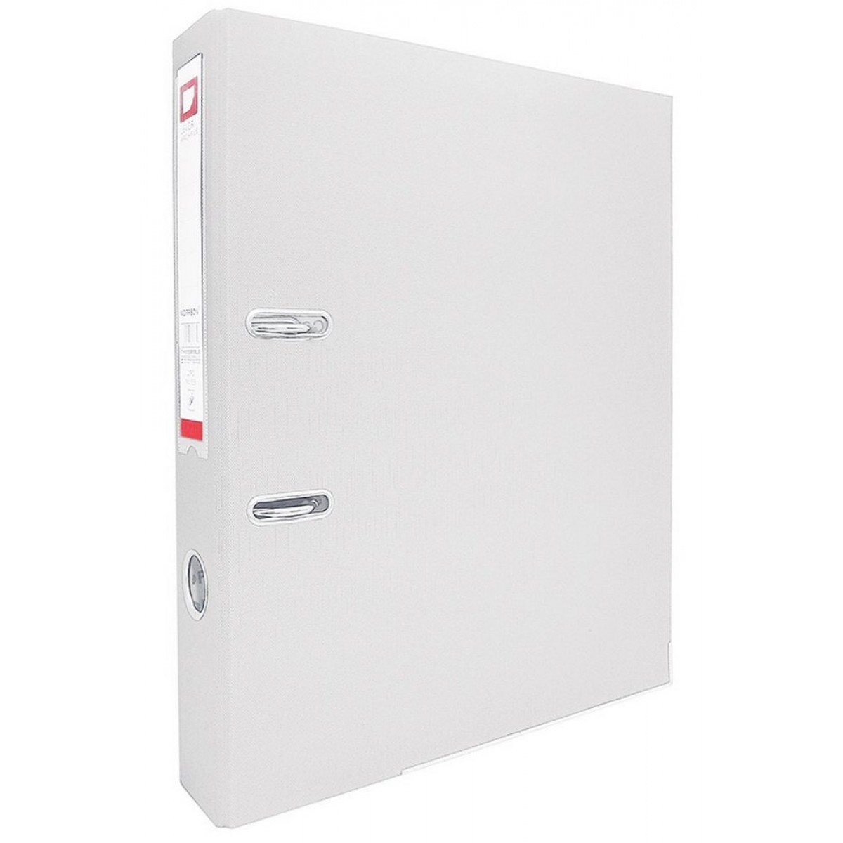 Папка-регистратор А4 WORPSON 50мм,  ПВХ, с мет уголком, белая