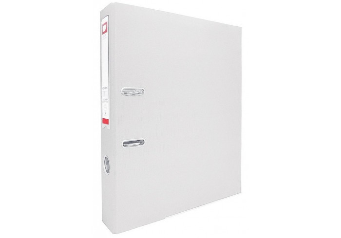 Папка-регистратор А4 WORPSON 50мм,  ПВХ, с мет уголком, белая