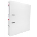 Папка-регистратор 75 мм, ПВХ, с метал, уголком WORPSON, белая
