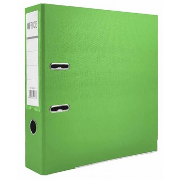 Папка-регистратор A4 Moya РАЗБОРНАЯ корешок 75мм салатовая,  мет.уголки