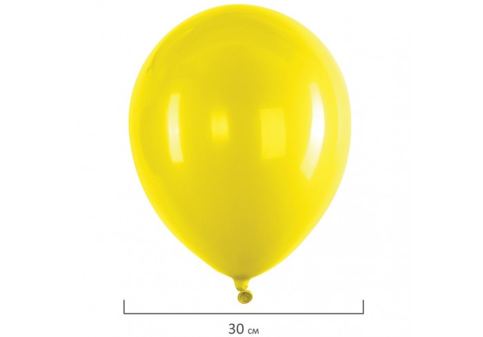 Шары воздушные 30 см, 50 штук, 