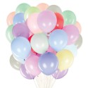Шары воздушные 30 см, КОМПЛЕКТ 50 шт., цвета ассорти, BRAUBERG kids,