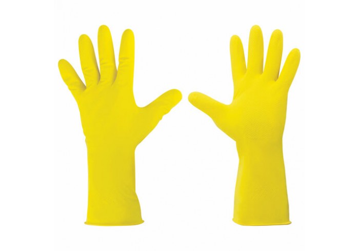 Перчатки хоз.латексные LAIMA 