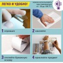 Клейкая двухсторонняя лента 50 мм х 25 м, ПОЛИПРОПИЛЕНОВАЯ ОСНОВА, 90 мкм, BRAUBERG,