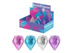 Точилка пластиковая ErichKrause Бриллиант, Блёстки, с контейнером, ассорти
