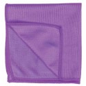 Салфетка для стекла и оптики, микрофибра, 30х30 см, фиолетовая, ОФИСМАГ