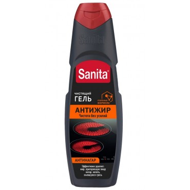 Средство для чистки плит, духовок, грилей от жира/нагара 500 г, SANITA (Санита) 