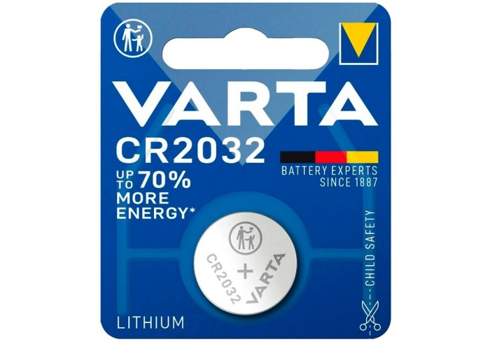 Батарейка VARTA ELECTRONICS CR2032, литиевая 1 шт.