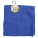 Салфетка универсальная, микрофибра, 30х30 см, синяя, ЛЮБАША ЭКОНОМ