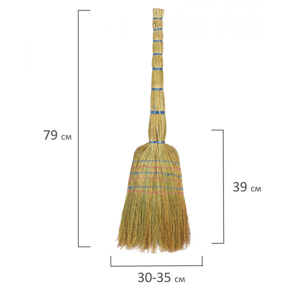 Веник сорго 6-ти прошивной ЛЮБАША 