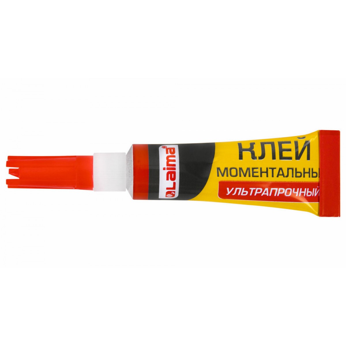 Клей моментальный (суперклей) LAIMA, 3 г, УЛЬТРАПРОЧНЫЙ, отрывная мультикарта,
