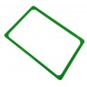 Рамка пластиковая А4 информационная, зеленый, 102004-07