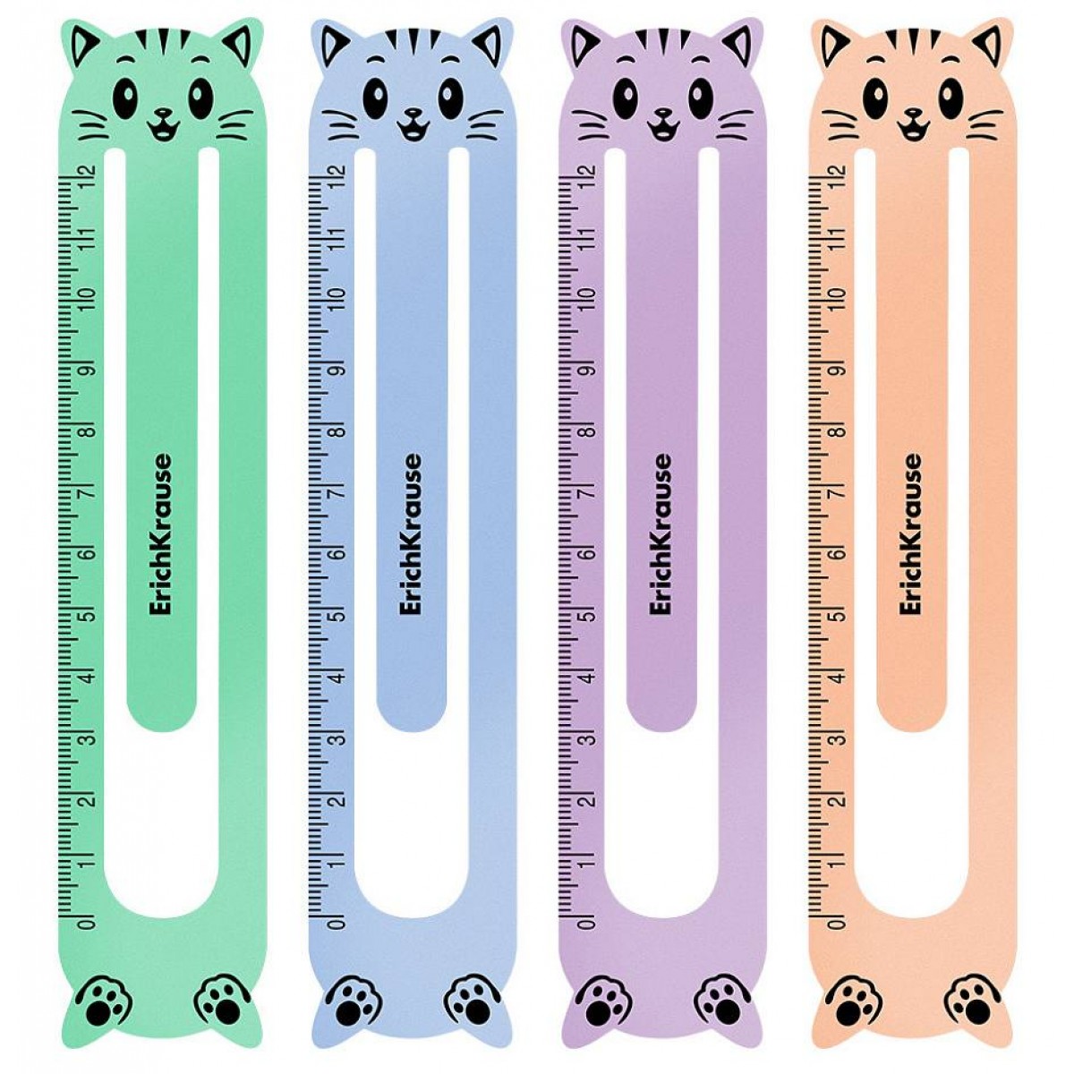 Закладки для книг пластиковые ERICH KRAUSE 