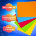 Пористая резина/фоамиран А3, 2 мм, 5 листов, 5 цветов, яркие цвета, ОСТРОВ СОКРОВИЩ,