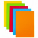 Пористая резина/фоамиран А3, 2 мм, 5 листов, 5 цветов, яркие цвета, ОСТРОВ СОКРОВИЩ,