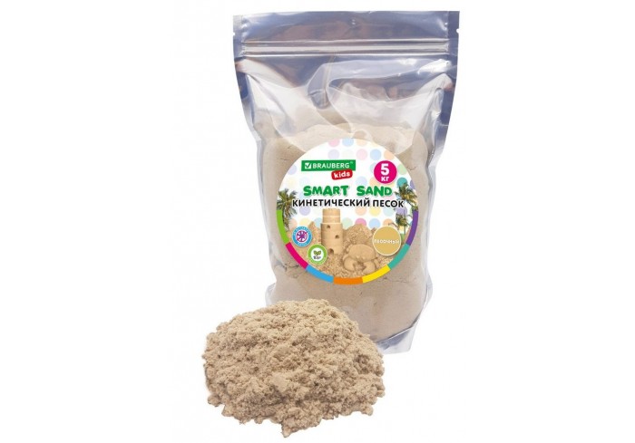 Песок для лепки кинетический, цвет песочный, 5000 г, пакет