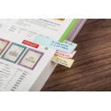 Клейкие закладки бумажные 4цв.по 25л. 12ммх50 Attache