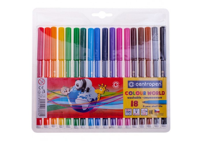 Фломастеры Centropen 