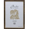 Рамка пластиковая 21х30, 15мм, А4 коричневого цвета 101