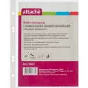 Папка-вкладыш А5 , 30 мкм глянец, 100шт./уп. с боков.перфор. Россия