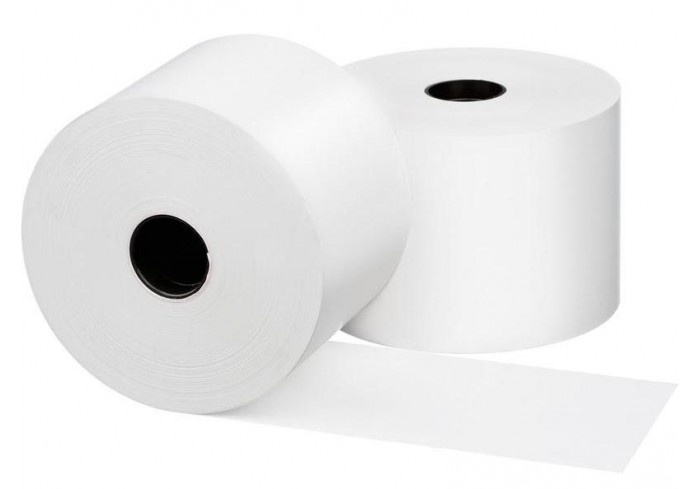 Лента чековая 80*25*80 Кассовая лента.