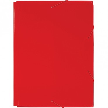 Папка на резинках А4 ATTACHE, торец до 30мм, толщина обложки 0.6 мм, F315/06 красная