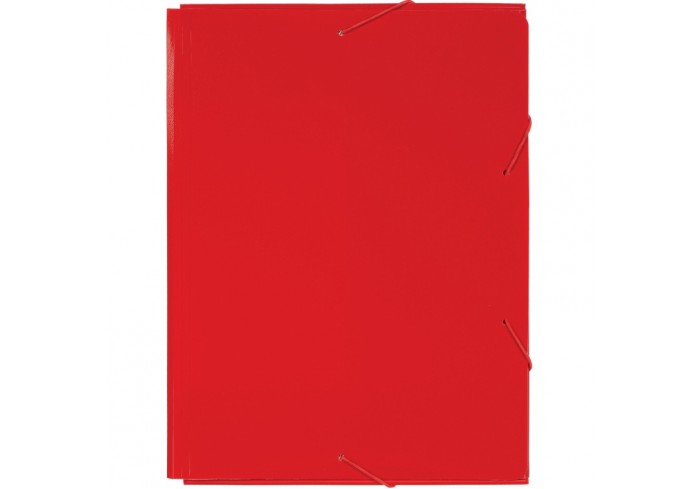 Папка на резинках А4 ATTACHE, торец до 30мм, толщина обложки 0.6 мм, F315/06 красная