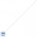 Палочки для воздушных шаров Белые 100шт/уп, длина 36,5см