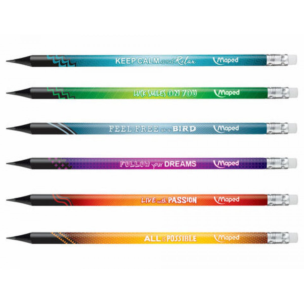 Карандаш чернографитный пластик. MAPED, 1шт.