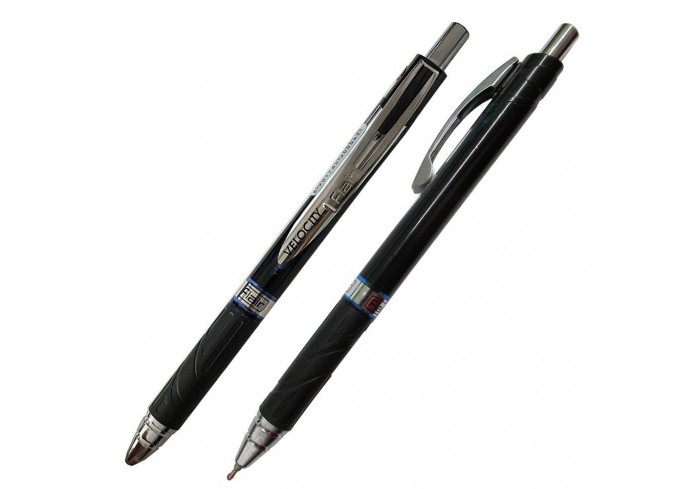 Ручка шариковая автоматическая Flair VELOCITY PLUS, 0,7мм, с синими чернилами на масляной основе,