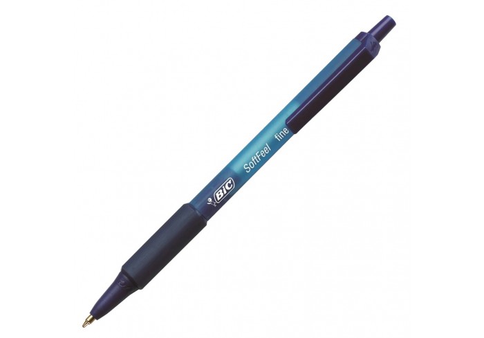 Ручка шариковая автоматическая с грипом BIC 