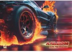 Альбом для рисования 40л. на склейке Drift show/Дрифт шоу,  блок-офсет 100г/м