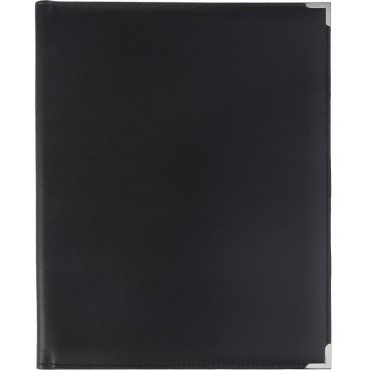 Папка адресная из кож/зам Attache № 165 черная с метал.уголками