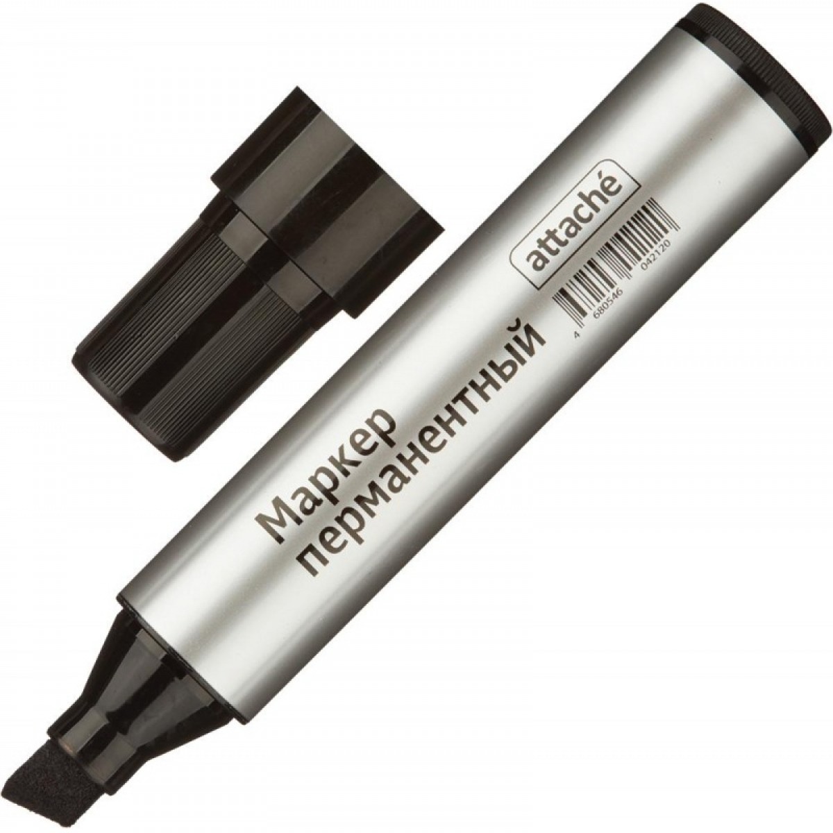 Маркер перманентный большой черный ATTACHE 3-10мм