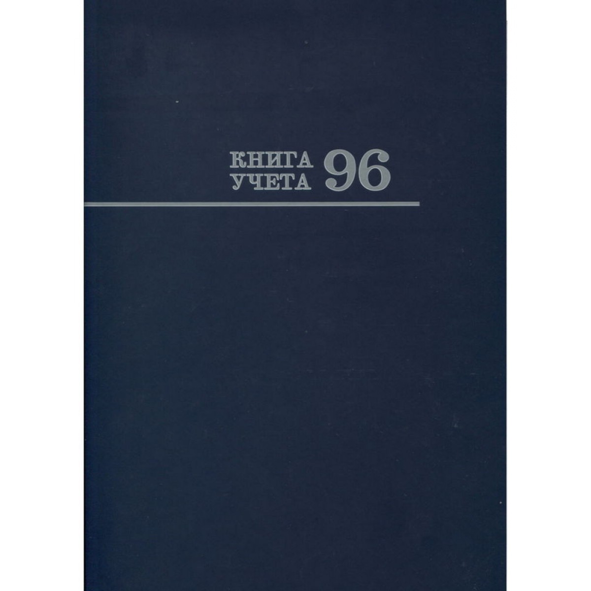 Книга учёта  А4, 96л. СИНЯЯ, клетка, переплёт 7БЦ, глянц.ламин., второй блок 203х299