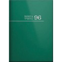 Книга учёта 96л. ЗЕЛЁНАЯ переплёт 7БЦ, глянц.ламин., блок-офсет,в клетку, 200х298