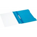 Скоросшиватель пластиковый A4 Attache Economy 100/120мкм, голубой