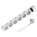 Сетевой фильтр 3м, 6 розеток, Defender DFS 153, белый