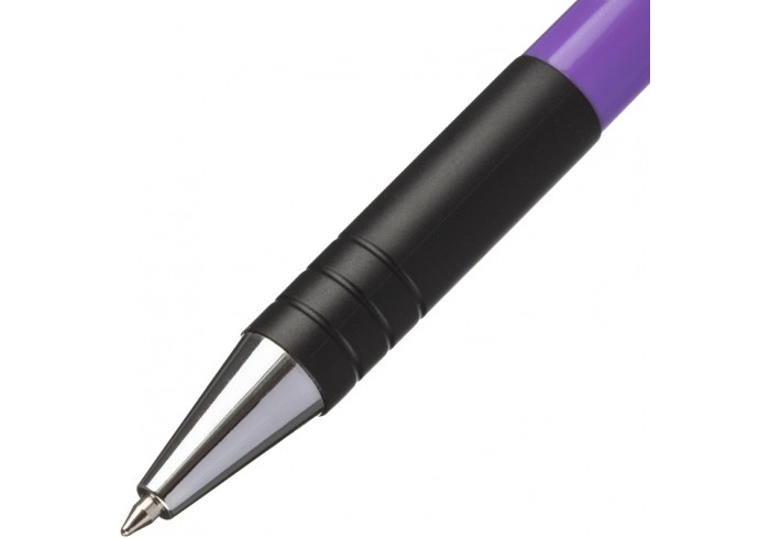 Ручка шариковая автоматическая MG Yokis синяя (толщина линии 0.6 мм),манжетка