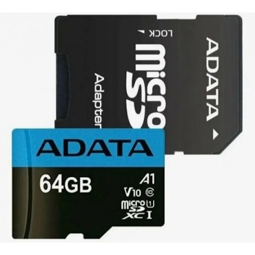 Карта памяти Memory Card Micro SDXC 64Gb ADATA Premier,